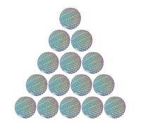 SHERCHPRY 60 Pièces Autocollant Anti-Oiseaux pour Fenêtre Effet Réfléchissant, Protection Jardin Intérieur et Extérieur, Lot pour Repousse Pigeon Balcon