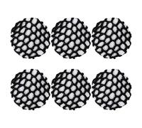 SHERCHPRY 6pièces Filet à Cheveux Snood pour Chignon Couvre-chignon de Danseuse Invisible Maille Accessoires pour Cheveux de Filles