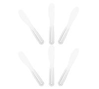 SHERCHPRY 6pièces Spatules pour Masque Facial Applicateur Réutilisable Plastique Outil de Soin Facial pour Masques à Argile et Lotions