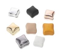 SHERCHPRY 8 Pièces Lot de 8 Pinces à Foulard Magnétiques Réutilisables, Aimants pour Hijab Résistants à L'Usure, Épingles Magnétiques Portables Multicolores, Fermoirs sans Perçage pour