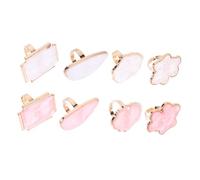 SHERCHPRY 8 Pièces Plateau de Mélange de Vernis à Ongles Présentoir à Ongles Plateau à Vernis Palette de Couleurs