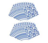 SHERCHPRY 80 Feuilles Serviettes Papier à Imprimer Chic Compactes Pour Fêtes Et Restaurants Sûres Et Pratiques Pour Usage Général