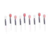 SHERCHPRY 9 pièces Pinceaux à Silicone Applicateurs Portables pour Maquillage Doux et Faciles à Nettoyer Adaptés Aux Femmes et Débutantes