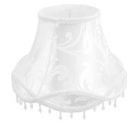 SHERCHPRY Abat-jour Européen Abat-jour à Franges Couverture De Lumière Pendante Abat-jour Rétro Abat-jour Vintage Grand Petits Abat-jour Petit Abat-jour En Tissu E27 Victoria Blanche Gland