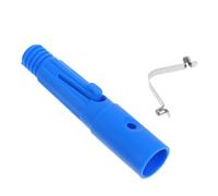 SHERCHPRY Accessoire Poignée de Balai Aluminium Embout Ergonomique Adaptateur pour Manche et Rallonge Installation Facile Usage Domestique et Professionnel