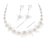SHERCHPRY Accessoires Cheveux Mariage Coiffe Mariée Élégante Boucles Oreilles Pendantes Bijoux Cheveux Pour Jour Mariage