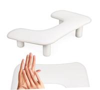 SHERCHPRY Accoudoir U-shape Pour Manucure Repose-main Ergonomique Pu Support Pour à Et Salon Confort Optimal Et Design Élégant