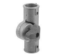 SHERCHPRY Adaptateur D’angle Rotatif en Alliage D’aluminium 22mm pour Manche à Balai et Serpillière - Raccord Coudé Ajustable pour Perche Télescopique, Accessoire de Nettoyage Polyvalent