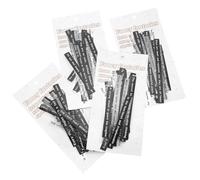 SHERCHPRY Autocollants pour Scrapbooking Créatifs en Papier 4 Sets/Pack Lettres Anglaises Décoratives pour Albums Carnets et Loisirs Manuels