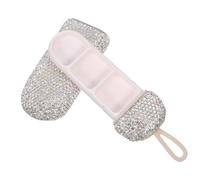 SHERCHPRY Bac à médecine imperméable mignon pilulier bouteilles de comprimés pour pilules Case de pilule petite organisateur de médicaments blanche