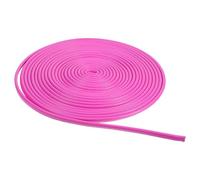 SHERCHPRY Bande D’Étanchéité de Portière Auto 10 M Rose Métalliques en PVC Souple Anti-Chocs et Bruit pour Protection Carrosserie et Étanchéité Intérieure