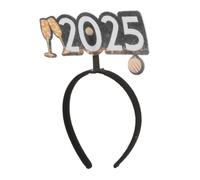 SHERCHPRY Bandeau de Nouvel An Pailleté Accessoire de Coiffure pour Fête Réveillon Décoration Événementielle pour Hommes