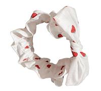 SHERCHPRY Bandeau Élastique pour Cheveux avec Motif Fraise Accessoire de Lavage de Visage Tête Coiffante Charmante et Pratique