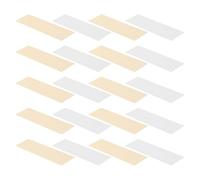 SHERCHPRY Bandes de Zinc et Cuivre 5X2 CM 10 Paires pour Expériences Scientifiques Matériaux pour Piles à Fruits Kit Pédagogique Chimie Physique Accessoires Éducatifs Stem