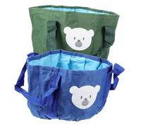 SHERCHPRY Bassin Pliable Portable pour Lavage Lot de 2 Seau à Linge Pieds pour Camping et Voyage 30L Utilisation Intérieure et Extérieure