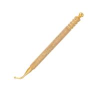 SHERCHPRY Bâtonnet De Pression Auriculaire Incurvé Cuivre Poignée Antidérapante Pour Massage Précis Des Points Acupuncture Et Détente Auriculaire à Domicile