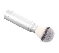 SHERCHPRY Blaireau de Rasage Portable en Nylon pour Homme, Brosse à Barbe Compacte Légère, Accessoire de Voyage pour Rasage et Nettoyage du Visage, Soin Visage Homme