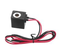 SHERCHPRY Bobine d'Électrovanne Dc 24V 3W à Double Fil pour Solénoïde Hydraulique Bobine de Vanne de Benne Compatible Pompe Hydraulique et Unité de Levage Usage Industriel et Contrôle