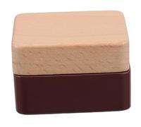 SHERCHPRY Boîte à Dents Pour Garçon Fille Organisateur De Souvenirs De Cheveux Boîte De Rangement Portable Pour Dents De Lait Et Première Coupe Coffret De Mémoire Naturel