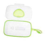 SHERCHPRY Boîte à Lingettes Portable pour Bébé Étui à Lingettes Suspendu Conteneur de Voyage Pratique pour Poussettes Accessoire de Maternage Solide Actives