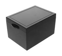 SHERCHPRY Boîte à Pharmacie et Gestion Facile des Remède Noire 6 Compartiments en Acrylique pour Rangement Compact en Situation D'urgence