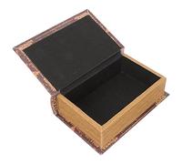 SHERCHPRY Boîte de Rangement de Noël Forme de Bible Accessoire Pratique pour et Petit Modèle avec Motif Renne