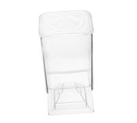 SHERCHPRY Boîte de Rangement pour et Produits de Beauté Organisateur Compact avec Design Forme de Phare Accessoire Pratique pour Coiffeuse et Salle de Bain pour à Démaquiller et Lingettes à