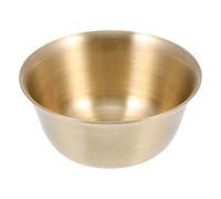 SHERCHPRY Bol D'offrande en Cuivre Doré Rond pour Bouddha, sans Bavures et Résistant Rouille, pour Temple ou Décoration Maison