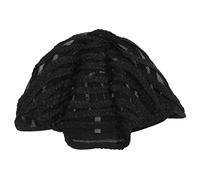 SHERCHPRY Bonnet Tressé Noir Réglable pour Postiche Capuchon Élastique en Tresses Africaines Confortable et Respirant Fabrication de Perruques Utilisation Facile et Lavable