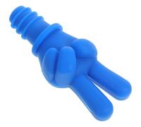 SHERCHPRY Bouchon de Vin en Silicone Noir Finition Délicate et Style Élégant Forme Unique Conserve Parfaitement les Bouteilles pour Bars et Clubs