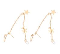 SHERCHPRY Boucles D'oreilles Chic Anti-perte pour Écouteurs sans Fil Pendentif D'oreille en Alliage Élégant Femme Usage Quotidien