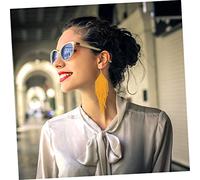SHERCHPRY Boucles Doreilles Femmes Originales Longues Perles et Tassel pour Tenue Décontractée et Soirée