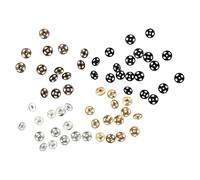 SHERCHPRY Boutons Mini Pressions 5 Mm en Acier Inoxydable 40 Pcs Doré, Argenté, Cuivre Antique et Noir pour Couture Vêtements Poupée, Accessoires Diy, Scrapbooking, Tricot