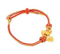 SHERCHPRY Bracelet Cordon Rouge Ajustable Feng Shui pour Femme, Bracelet en Fil Tressé Zodiaque Chinois Année du Cheval 2026, Amulette de Protection et Chance, Présent Nouvel An Chinois