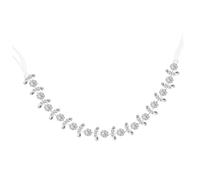 SHERCHPRY Bride Ribbon Headband Barrette Mariage Cristal Fleur Accessoire Femme Décoration Mariage Chic et Confortable