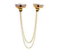 SHERCHPRY Broche Abeille pour Femmes Épingle à Accessoires de Mode Raffinés pour Costume et Tenue pour Styles et Occasions