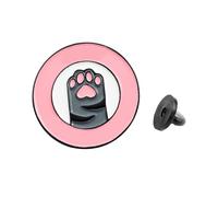 SHERCHPRY Broche Chat Cartoon Adorable Épingle Décorative Rond pour Vêtements et Sacs Accessoire et Pratique