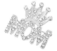 SHERCHPRY Broche De La Couronne Épingle Broche Couronne Fierté Accessoires Femmes Mode Broche Broche Fête Des Mères Revers En Émail Revers à Revers Maman Broche Un b Depuis Alliage