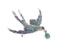 SHERCHPRY Broche Hirondelle Avec Accessoire Unique Chic Et Créatif Pour Décoration De Vêtements