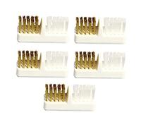 SHERCHPRY Brosse de Nettoyage en Fil de Cuivre 5 Pièces pour Embout de Ponceuse à Ongles Petite Taille Nettoyant Poussière Accessoires Manucure Professionnel