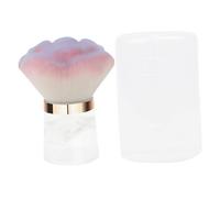 SHERCHPRY Brosse Dépoussiéreuse Pour Ongles Outil De Nettoyage Poudrage Pour Manucure Uv Brosse à Poussière Portable Forme De Fleur