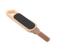 SHERCHPRY Brosse Pieds en Silicone Jaune, Exfoliante et Nettoyante Nettoyeur D'orteils Intégré, Masseur de Pieds Doux et Réutilisable, Pédicure Soin Quotidien des Peaux Sèches et Mortes,