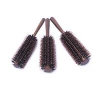 SHERCHPRY Brosse Ronde à Poils Durs en Bois pour Boucler et Lisser Cheveux 8867-16