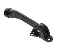 SHERCHPRY Butée de Porte à Pédale Réglable Petite Taille Cale de Porte Lestée en Acier Noir Mat Bloque-Porte pour Maintien Sécurisé Usage Maison et Bureau Protection Murale