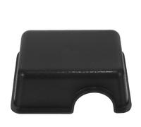 SHERCHPRY Cachette Sûre pour Reptile en Noir Gecko Plastique de Grotte Zone de Vision Petit Lézard pour Terrarium de Reptiles
