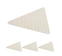 SHERCHPRY Cadre de Couronne Triangulaire 27x20 Cm 4 Pièces en Bois avec Trous Pré-percés Rustique Moderne pour Décoration DIY Mariage et Couronnes de Porte