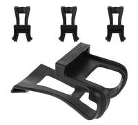 SHERCHPRY Cales-Pieds Réglables pour Vélo de Route et VTT 4 Pièces Accessoires de Pédales Sangles de Traction Compatibles Vélo d'Appartement et Cyclisme Outdoor Maintien Sécurisé des