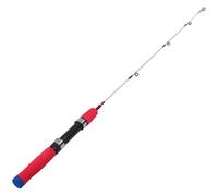 SHERCHPRY Canne à Pêche Glace Portable 80cm en Résine et Métal Poignée Ergonomique, Design Compact pour Pêche en Extérieur et Voyage, pour Adultes Débutants Couleur Couleur Aléatoire