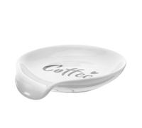 SHERCHPRY Ceramic Spoon Rest For And Tea Heat-resistant Porcelain Spoon Holder Easy-to-clean Kitchen Accessory