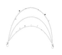SHERCHPRY Chaîne De Pantalon Avec Pendentif Étoile Accessoire De Mode Punk Pour Hommes Et Femmes Ceinture Avec Franges Pour Streetwear Style Rock